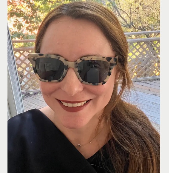 Malibu QUINCE Tortoiseshell Square Frame Women's Sunglasses Acetate - Picture 6 of 7